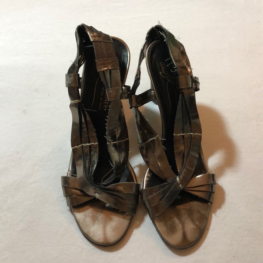 Donald Pliner Metallic Heels